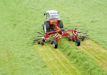 Rotary rakes Fella TS 671