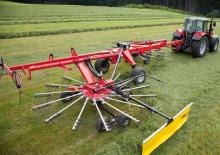 Rotary rakes Fella TS 9060