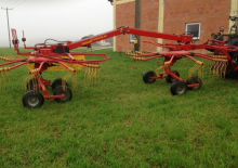 Rotary rakes Ziegler Twin 605 ED