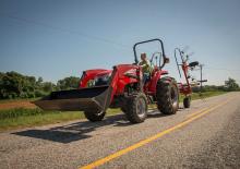 Rotary tedders Massey Ferguson TD454 DN