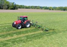 Rotary tedders Krone Vendro 1020