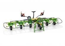 Rotary tedders Krone Vendro 560