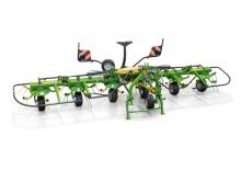Rotary tedders Krone Vendro 680