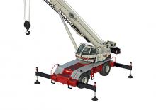 Rough-terrain Cranes Link-Belt 75 RT
