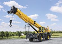 Rough-terrain Cranes Grove GRT8100-1