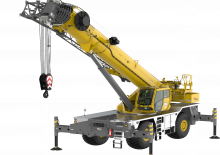 Rough-terrain Cranes Grove GRT8120