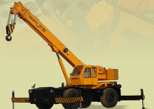 Rough-terrain Cranes Escorts RT-30