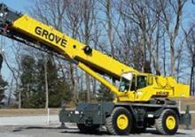 Rough-terrain Cranes Grove RT 600 E
