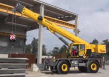 Rough-terrain Cranes Grove RT550E