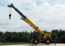 Rough-terrain Cranes Grove RT770E