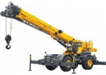 Rough-terrain Cranes Grove RT770E
