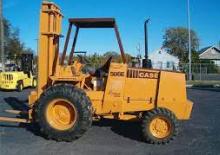 Rough terrain forkliftler Case 586E