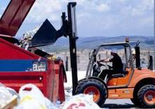 Rough terrain forkliftler Ausa CH 250