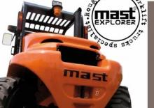 Rough terrain forkliftler Mast Explorer H 13 D