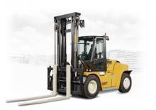 Rough terrain forkliftler Yale GP280DF