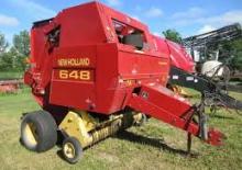 Round balers New Holland 648 Bale Command