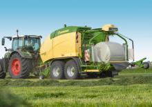 Round balers Krone Comprima CF 155 XC Plus 