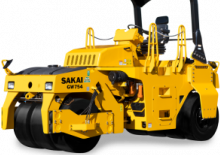Rubber-wheeled Rollers Sakai GW754