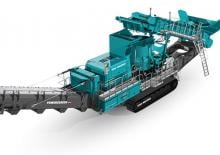 Rubble Recycling Plants Powerscreen 1500 Maxtrak