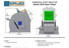 Rubble Recycling Plants KPI-JCI CS4233CC
