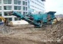 Rubble Recycling Plants Powerscreen Premiertrak 400 S