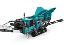 Rubble Recycling Plants Powerscreen PREMIERTRAK R400X 
