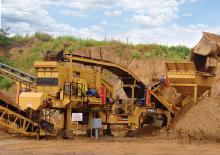 Rubble Recycling Plants IROCK  SIDEWINDER-15