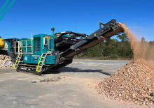 Rubble Recycling Plants Powerscreen Trakpactor 260