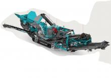 Rubble Recycling Plants Powerscreen Trakpactor 320 SR