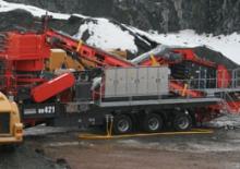 Rubble Recycling Plants Sandvik UH 421