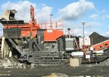 Rubble Recycling Plants Sandvik UJ540