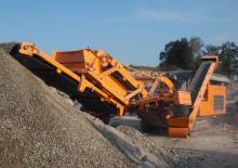 Rubble Recycling Plants Rockster R 1100