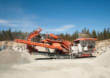 Rubble Recycling Plants Sandvik UH 450 E