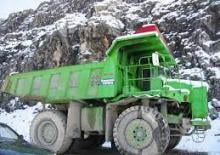 Sabit damperli kamyon Terex 3308E