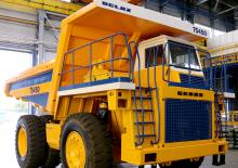 Sabit damperli kamyon Belaz 75450