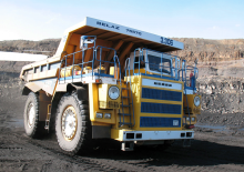 Sabit damperli kamyon Belaz 75570