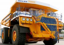 Sabit damperli kamyon Belaz 75605