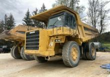 Sabit damperli kamyon Komatsu HD405-6
