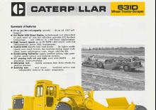 Scrapers Caterpillar 631D