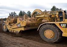 Scrapers Caterpillar 637G Auger