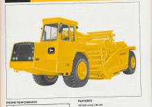 Scrapers John Deere Construction 862