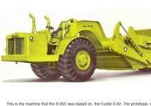 Scrapers Terex S-35E