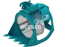 Screening buckets Dehaco MVR 1500