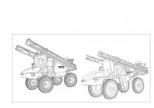 Self-propelled field sprayers Berthoud Boxer II 3000 R