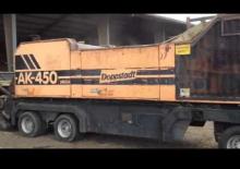 Shredding Machines Doppstadt AK 450 Mega