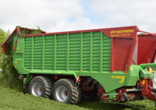 Silage trailers Strautmann Magnon CFS 430 DO