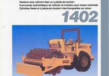 Single-drum Rollers Case 1402PD