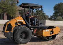 Single-drum Rollers Case SV207E