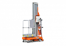 Single Vertical Mast Boom Lifts Dingli MV120-E