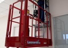 Single Vertical Mast Boom Lifts Bravi Small-E